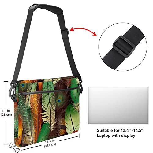 Bandolera para portátil de 13 a 14.5 pulgadas multicolor con protección para tablet París 5