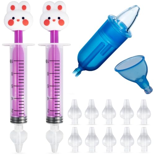 Aspirador Nasal para Bebé con Jeringas y Recambios