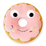 Kidrobot donut; bakery; voodoo donuts; dunkin; bakery; munchies; bread; yummy Yummy World Medium Yummy Pink Donut Plush Collectable Plush Toy