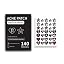140 sheets black