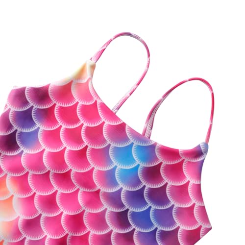 LIZENS Girls One Piece Seach Sathing Suit Mermaid Swimwear Multicolor Kids Quick Dry 2-12 Years3