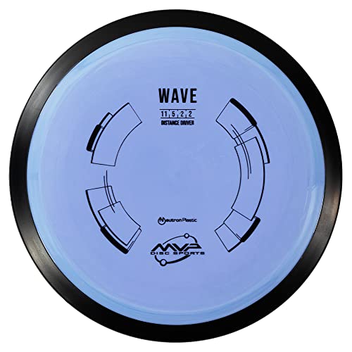 MVP Disc Sports Neutron Wave Disc Golf Distance Driver (170-175g / Colors May Vary)