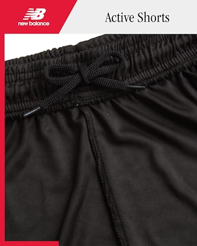 New Balance Boys Athletic Shorts - Moisture-Wicking Performance Mesh Active Shorts for Boys for Running and Sports (4-20)2