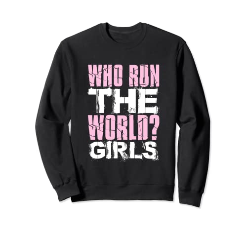 Qui gère le monde ? Vacances décontractées pour filles Sweatshirt Cover