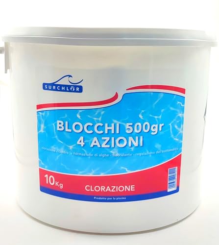 Blocchi Di Cloro 4 Azioni 10 Kg - Surchlor 4