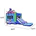 JumpOrange Octopus Commercial Grade Bounce House Water Slide with Splash Pool for Kids and Adults (with Blower), Wet Dry Combo, Basketball Hoop, Outdoor Indoor, Big Inflatable, Birthday Party Rental