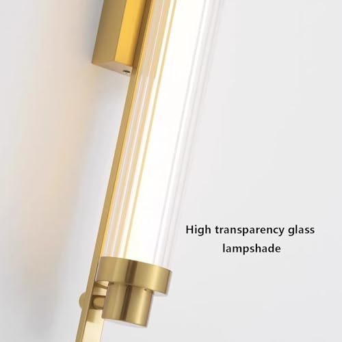 LED apliques de pared interior regulable 2700K-6500K negros de 40cm 3