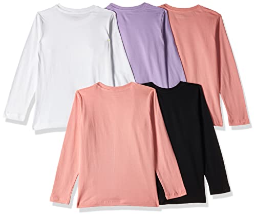 Image of Amazon Brand - Jam & Honey Girl's Graphic Print 100% Cotton Printed Regular Fit Long Sleeve T-Shirt