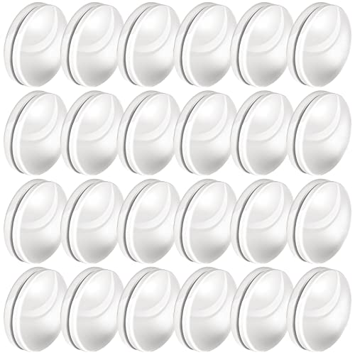 Jetec 24 Sets 16 Pack Shower Curtain Weights, Plastic Covered