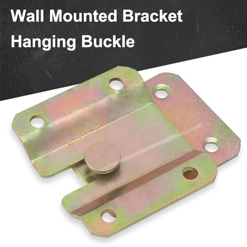 Image of TopHomer 2 Packs Wall Hanging Bracket, Metal Hanging Frame Mount Clip Hanger Flush Painting Bracket for Picture Display Art Gallery Wall Mount Hardware