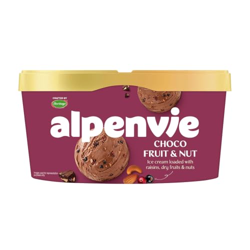 Image of Heritage Alpenvie Choco fruit & nut Tub 700ml