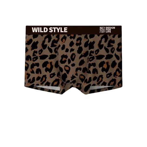 Calzoncillos hombre boxer transpirables que evitan rozaduras pack 3 estampado leopardo 2