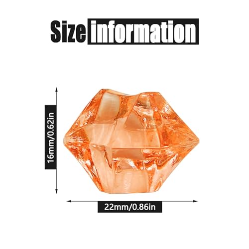 Rellenos de jarrón de cristal simulado LYFJXX reutilizables para bodas de lujo 3