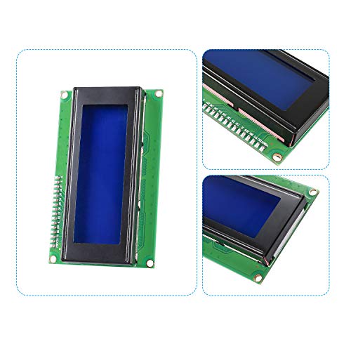 Image of SunFounder IIC I2C TWI Serial 2004 20x4 LCD Module Shield Compatible with Arduino R3 MEGA (IIC 2004)