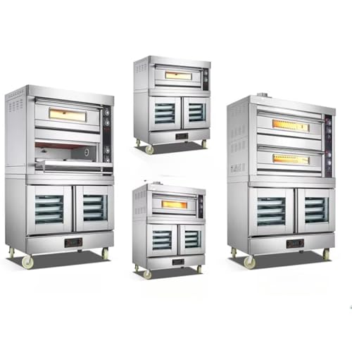Commercial Bakery Oven Set Convection Deck Oven and Proofer