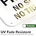 Warning Attention This Area Under 24 Hour LiveNo Soliciting No Trespassing Sign, 18x24 Inches, 55 mil thick HDPS (high density polystyrene), Made in USA by My Sign Center