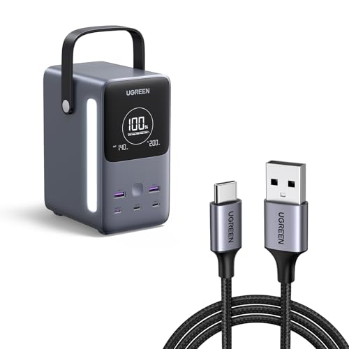 Amazon.com: UGREEN 300W 48000mAh Power Bank Bundle with 3.3ft USB
