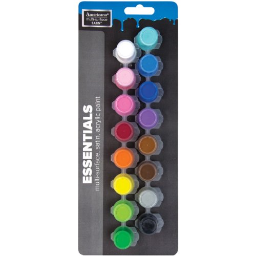 Deco Art Americana - Botes de Pintura de satén de múltiples Superficies,...