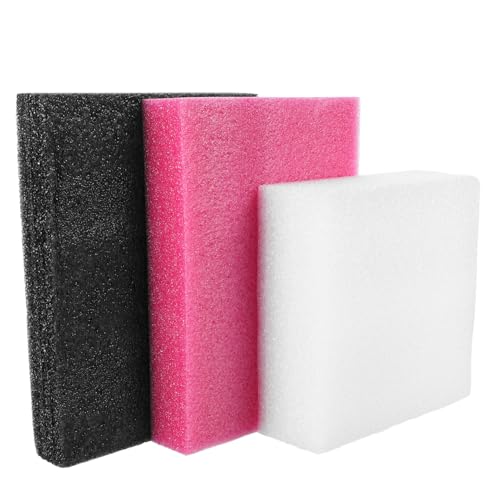 Housoutil 3Pcs Needle Felting Foam Support Pad High Density Foam Mats for Craft Projects Versatile Needle Felting Base Comfortable and Durable Foam Pads for Crafting Needs