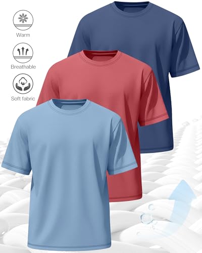 Image of Neer 3 Pack Big and Tall T-Shirts for Men L-7xl Tops