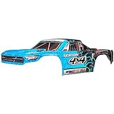 ARRMA 1/10 Painted Body with Decals, Blue: SENTON 4x4 Mega, ARAC3333