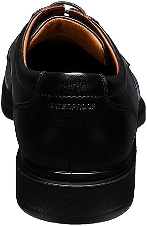 Florsheim Mens Forecast Waterproof Bike Toe Oxford, Black Smooth, 10 US | Image 5