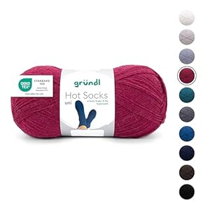 Gründl Hot Socks uni Sockenwolle 100g