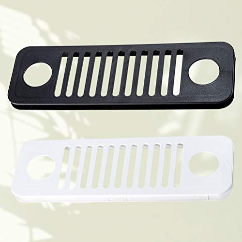 Mobestech 2Pcs Computador Host Retangular Ventilador de Ar Resfriamento Ventilação Rede de Ventilaçã