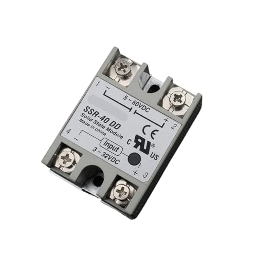 Relais à semi-conducteurs SSR-40DD 40A commutateur statique industriel 5-60V DC