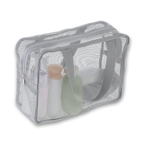 Molain Mesh Shower Caddy Mash Shower Bag Portable Mesh Toile