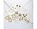 13 Pairs Statement Drop Dangle Earrings, Gold Stud Earrings for Women & Fashion Big Geometric Earrings, Hanging Earring Set Jewelry Gifts
