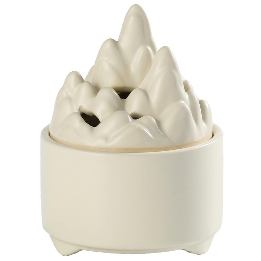 Amazon.co.jp: 使いやすさを追求した ホワイトセラミック香炉家庭用