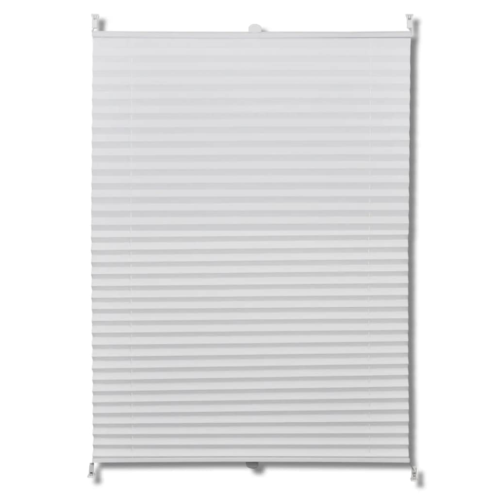 Dom i ogród - Plisse roleta 60x125 cm biała plisowana dekoracja