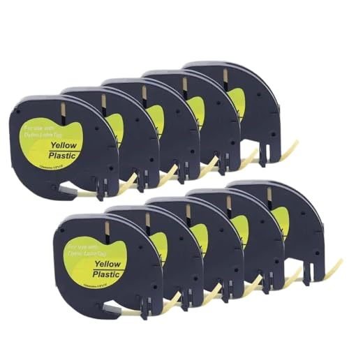 10�p�b�N 91330 LT ���x���e�[�v 12mm LT-100H LT-100T���x���v�����^�[���[�J�[�p���{��91331�ƌ݊�������(10�C�G���[)