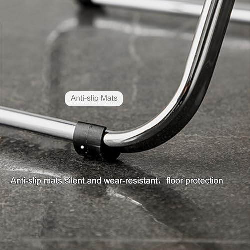 Table d'appoint en verre noir pliante et compacte pour salon - 7