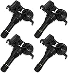 X AUTOHAUX 4pcs 68105280AC 68105280AD Tire Pressure Monitoring System Sensor 433MHz for Jeep Renegade Latitude Limited Sport Trailhawk 1.4L L4 - Gas 2.4L