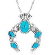 ★ roaju★ [silver925]bijou blossom necklace Amazon.com: BETHZA Real Turquoise Squash Blossom Necklace