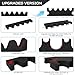 OCQOTAT Widen Foam Gun Rack with Sponge Buttstock Base Padding 1 Set-Gun Safe Accessory for Rifles with Scope,Scoped Rifle Storage Rest,Shotgun Organization,Gun Holder for Gun Cabinet Rifle Safe