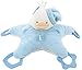 Duffi Baby Peluche Patto et Mordeur, 100 % Polyester, Couleur Bleu Master Baby Home, S.L. 0767-12