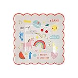 Meri Meri 45-2169 Unicorn Small Plate Novelty