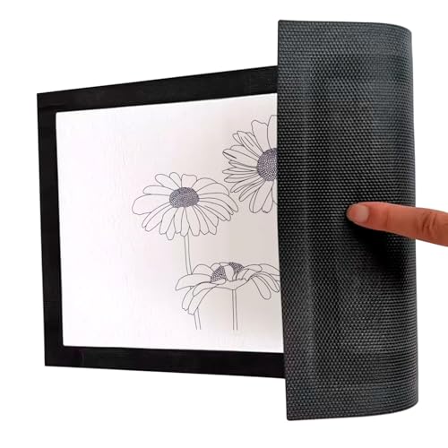 Paillasson anthophile passion fleurs nature tapis entree blanc 75x - 5