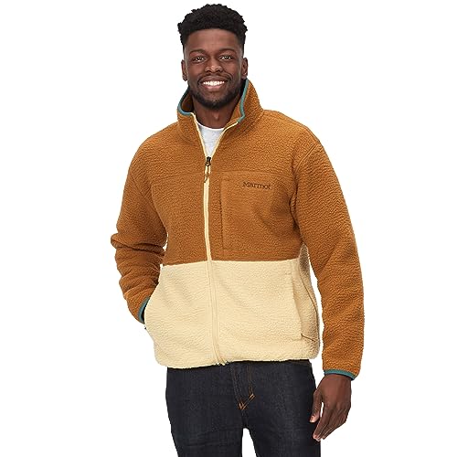 Chaqueta Marmot Aros Fleece para hombre en forro polar con cuello alto