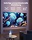 Dangbei N2 Beamer Klein, Netflix offiziell lizenziert, 1080P Full HD, 400 ISO Lumen, 2 * 6W Lautsprecher, Dolby Audio, Heimprojektor mit WLAN und Bluetooth, HDR 10, HLG, Autofokus