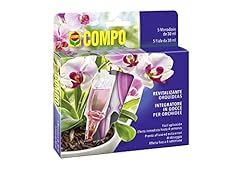 COMPO Nutrimento in Gocce per Orchidee, Con sali minerali, 5 Fiale monodose da 30 ml (150 ml)