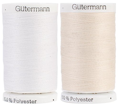 Hilos Gütermann Egg Shell & Nu-White 2-Pack 547 Yards miniatura 1