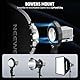 NEEWER Bowens Mount Adapter Halterung, NEEWER Mini Mount auf Bowens Mount Adapter Ring mit Schirmsockel, 5/8 Empfänger, 180° Neigung und 360° Drehung, für NEEWER HS60B/HS60C Handvideoleuchte, CHB1