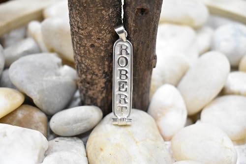 Customize your pendant Necklac Personalized Cartouche 925 Sterling Silver 1-Sided and 2 Sided Translate into ancient egyptian Hieroglyphic or Arabic4