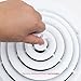 Handua Plastic Damper Key for Round Ceiling Diffusers – HVAC Airflow Adjustment Tool Compatible with 6, 8, 10, 12 Inch Butterfly Dampers – Key Only, Damper Not Included