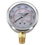 Hydraulik Manometer 0-250 kg/cm² Wetterfest IP67