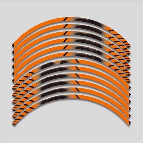 Radaufkleber Aufkleber Motorradzubehör Felgen Reflektierende Streifen Felgenaufkleber Für Y&amaha Für TMAX 500 530(Style 3)